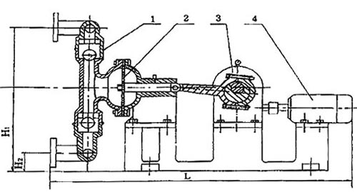 电动隔膜泵的结构图